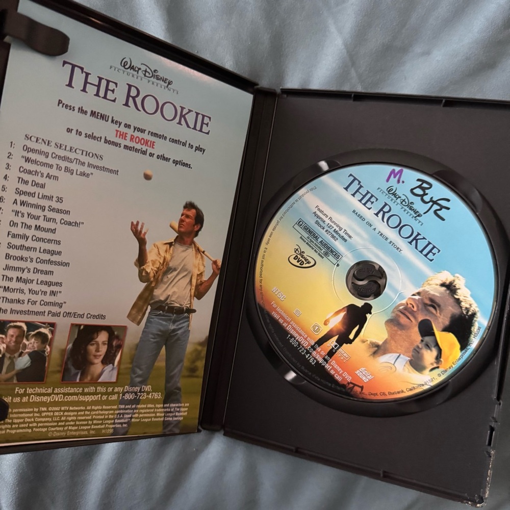 The Rookie - DVD - Disc Tested, Working - Picture 3 of 3